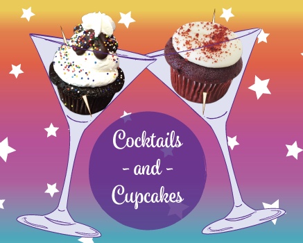cocktails cupcakes
