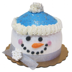 snowman cake