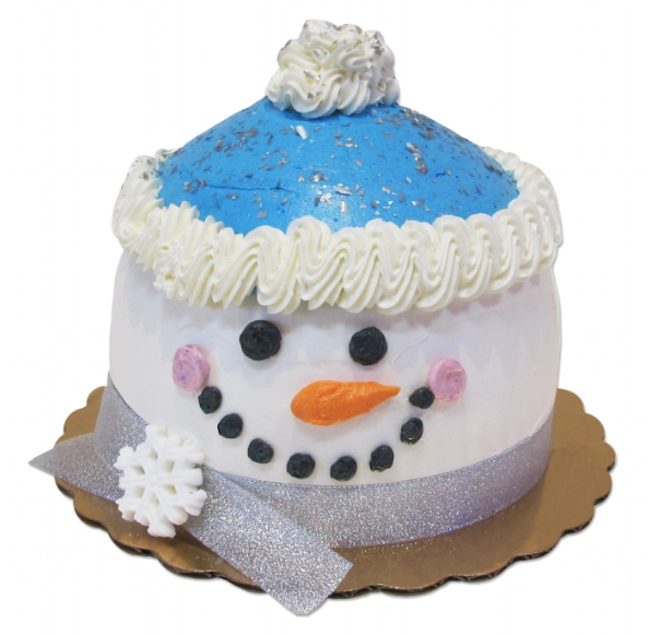 snowman cake